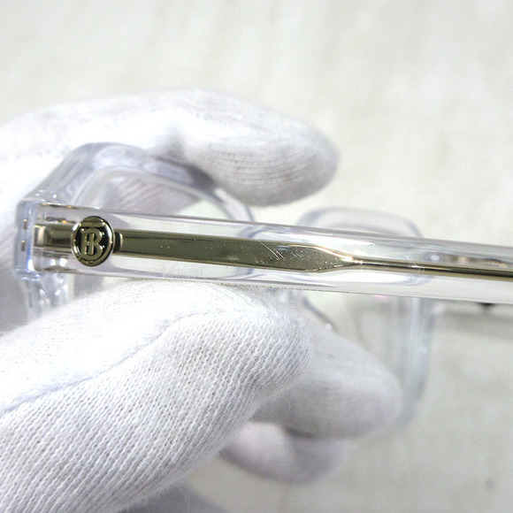 Burberry Square Crystal Prescription Glasses - Picture 9 of 13